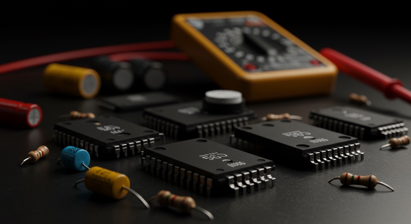 Az 555 timer chip széleskörű alkalmazási lehetőségeket kínál.