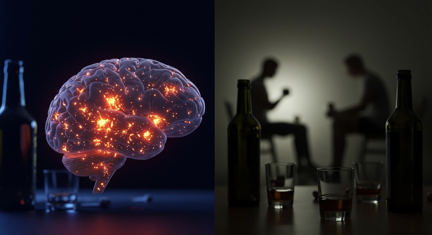 Az alkoholmegvonás depressziót és szorongást válthat ki.