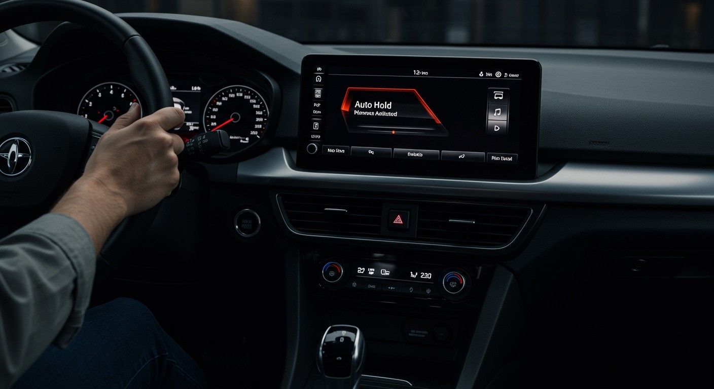 Az Auto Hold zavarhatja az automata váltó működését.