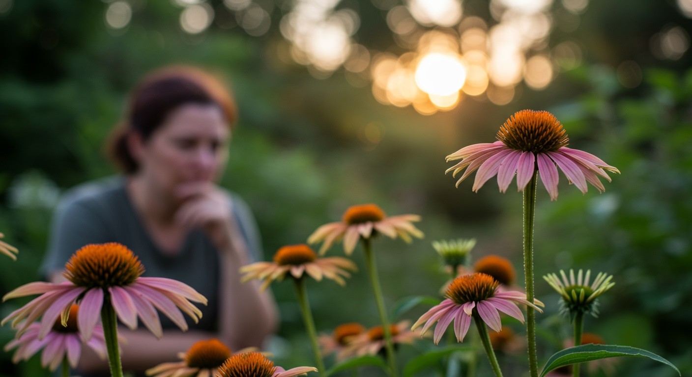 Az Echinacea allergiás reakciókat okozhat érzékeny egyéneknél.