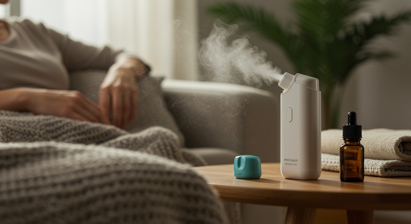 Az inhalálás javítja a légutak állapotát és komfortját.