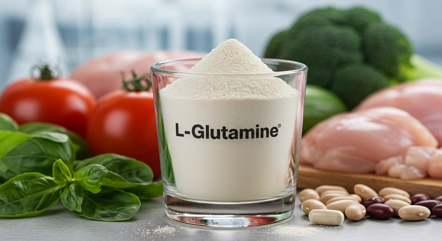 Az L-Glutamin támogatja az immunrendszert és a bélflórát.