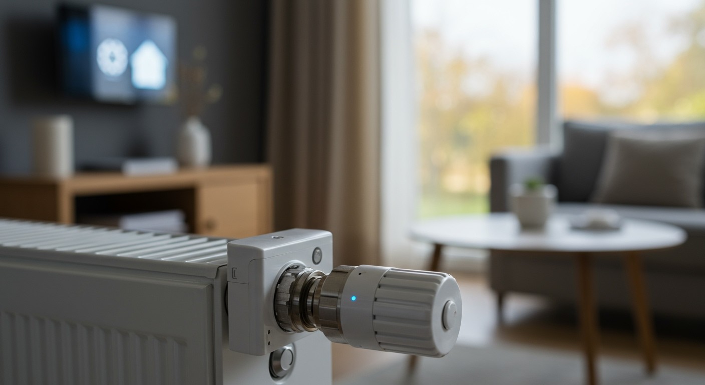 Az okos szelepek energiatakarékos fűtési megoldásokat kínálnak.