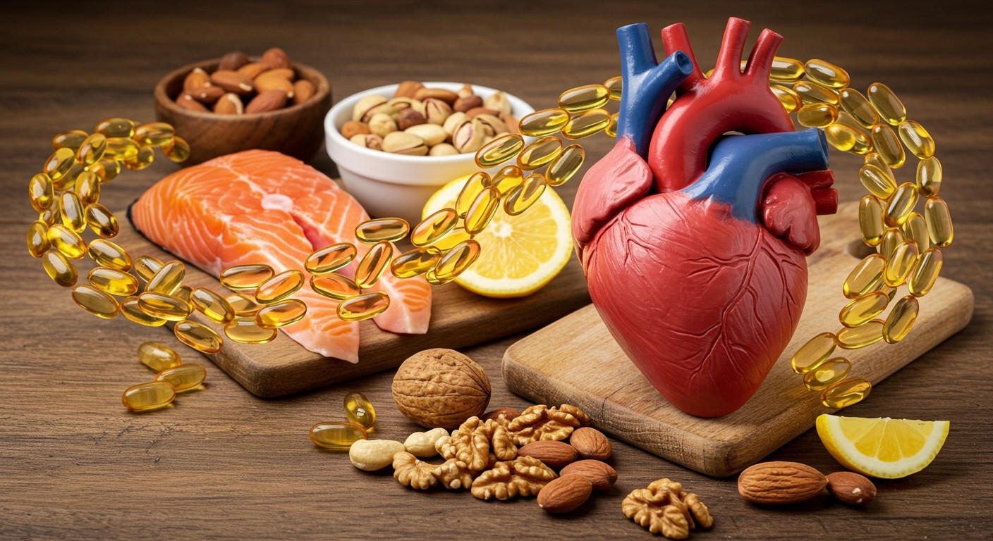 Az omega-3 zsírsavak csökkentik a szívbetegségek kockázatát.