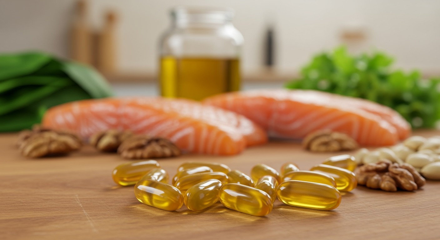 Az omega-3 javítja a szív egészségét és agyi funkciókat.