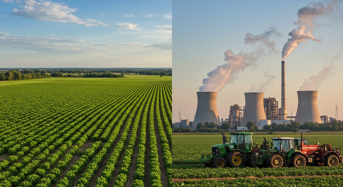 A biomassza versenyez az élelmiszertermeléssel, biztosítva a konfliktust.