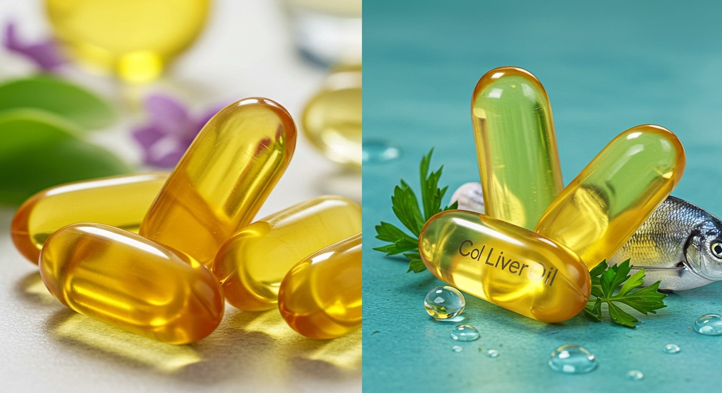 A csukamájolaj gazdagabb D-vitaminban, mint a halolaj.