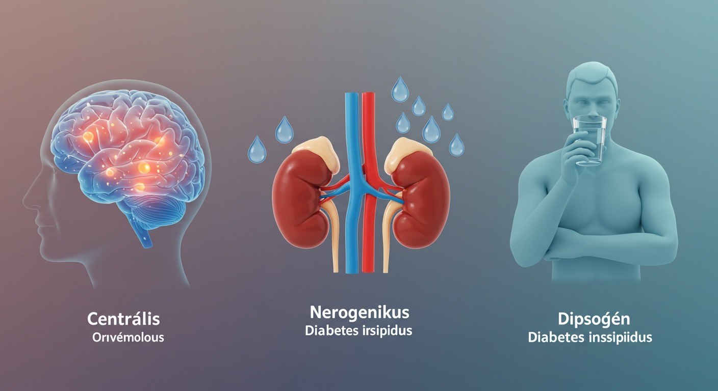 A nefrogén diabetes insipidus veseproblémák miatt alakul ki.