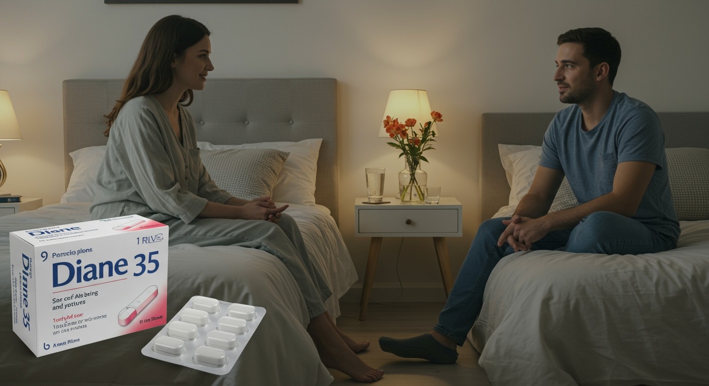 A Diane 35 csökkentheti a libidót és a szexuális vágyat.