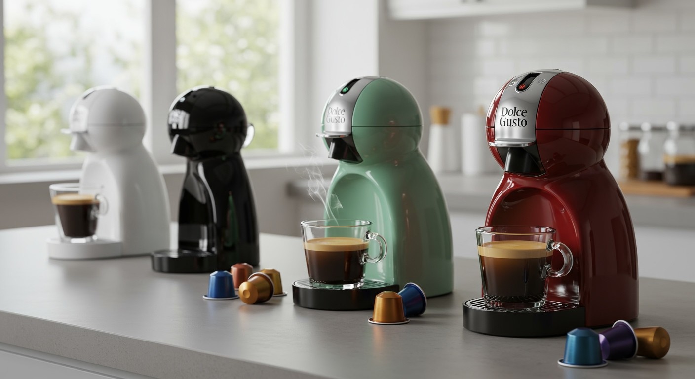 A Dolce Gusto kapszulák sokféleséggel tűnnek ki.