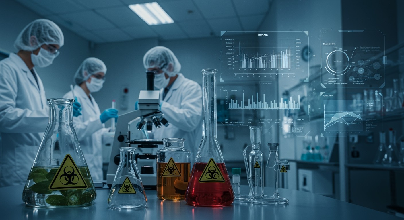 A dioxinok ellenőrzése kulcsfontosságú az élelmiszerbiztonságban.