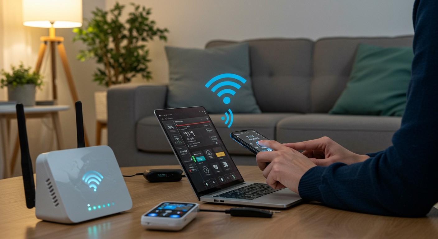 A Wi-Fi sugárzást appokkal és műszerekkel is mérhetjük.
