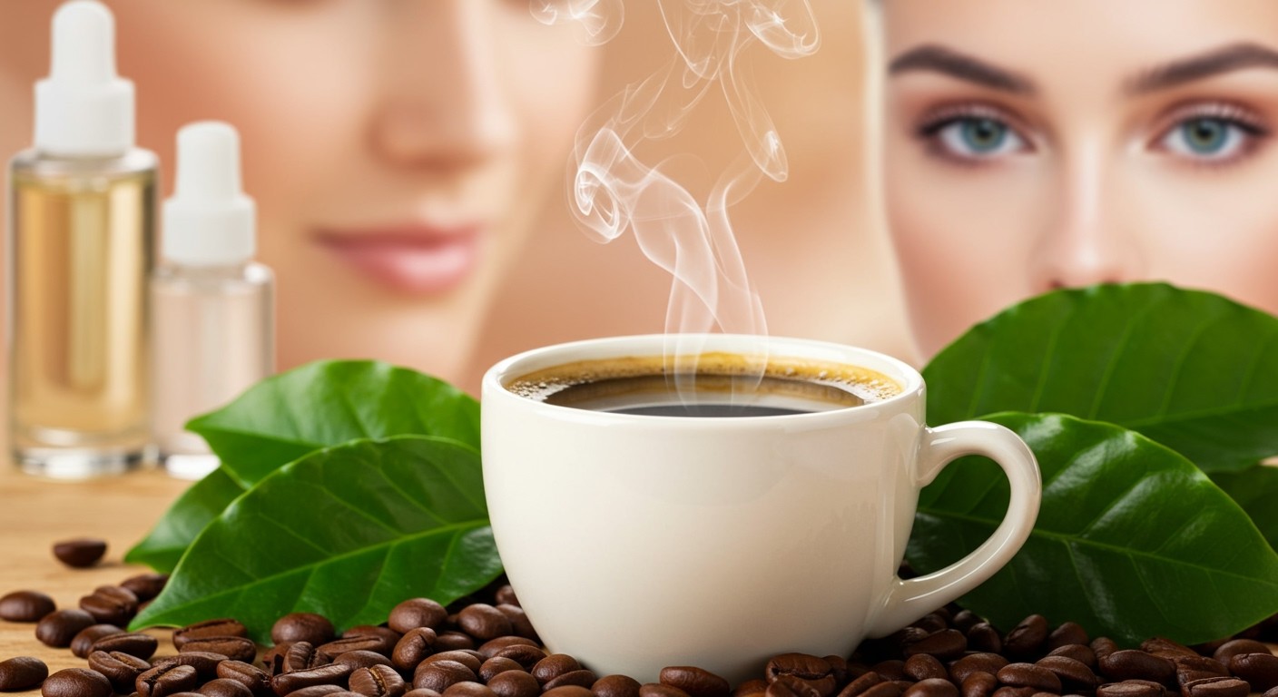 A kávé antioxidánsai segítik a bőr fiatalítását.