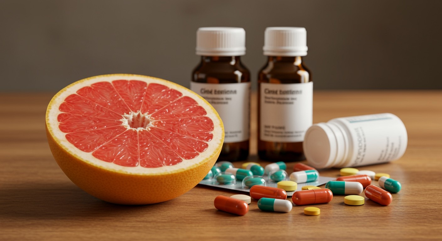 Napi egy grapefruit általában biztonságos a gyógyszerekkel.