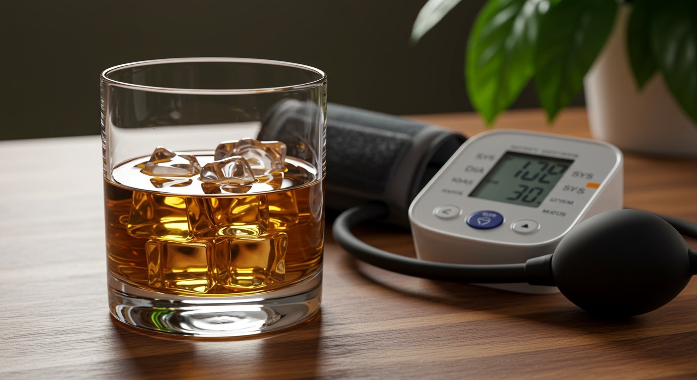 Felelős whiskyfogyasztás csökkentheti a vérnyomás kockázatait.