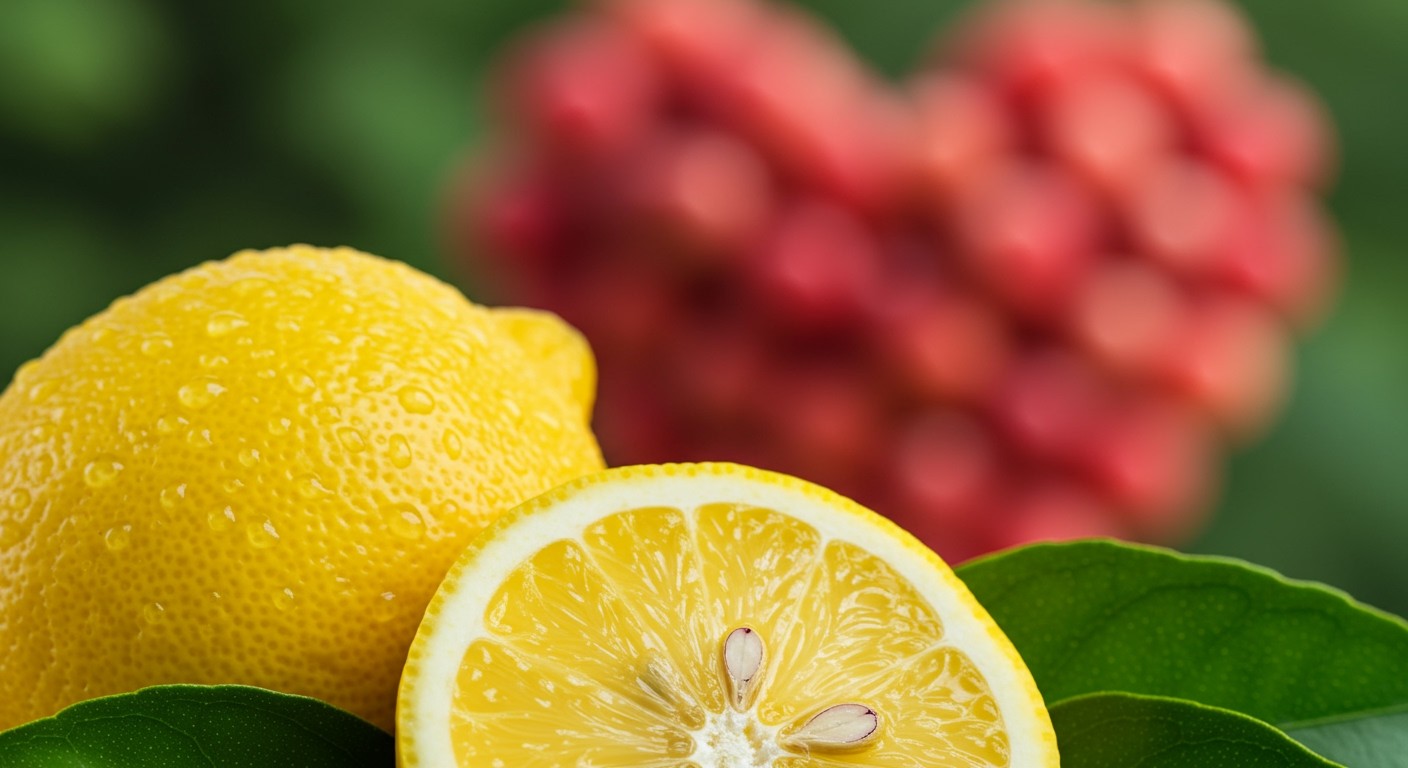 A citrom antioxidánsai csökkenthetik a szívbetegségek kockázatát.