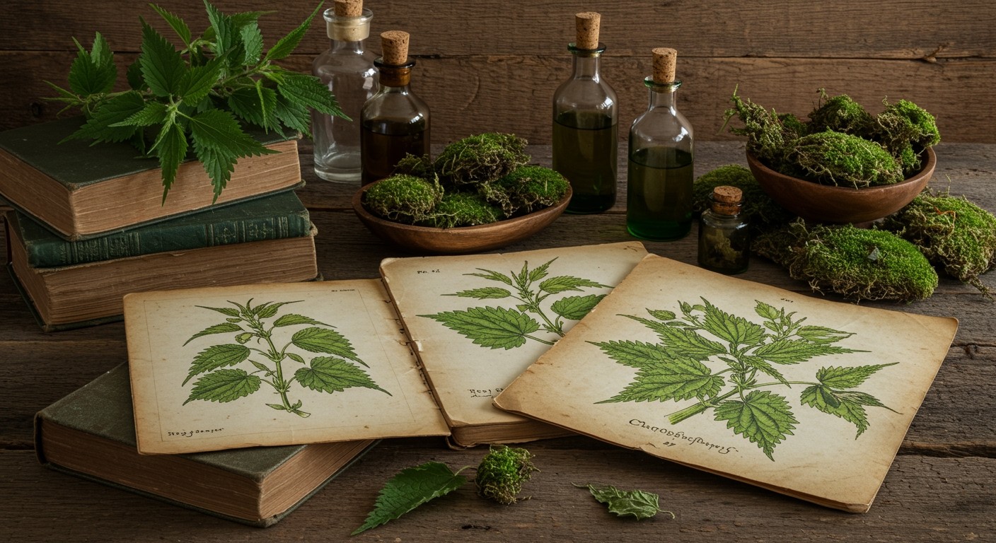 A csalánlevél használata már az ókori Róma idejéből ismert.