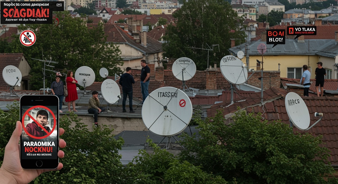 A dezinformáció fokozza a parabola antennák iránti félelmet.