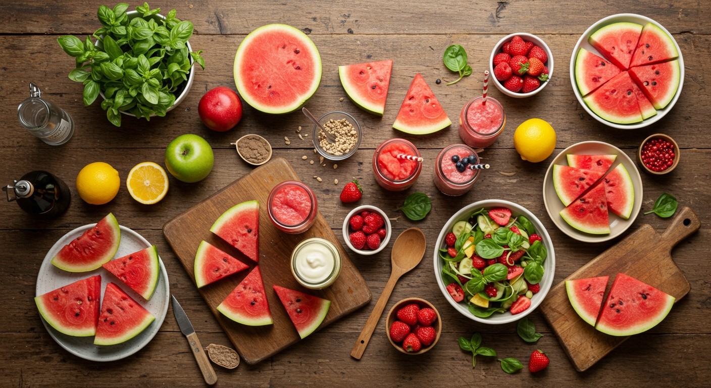A dinnye frissítő smoothie alapja lehet a nyári napokon.