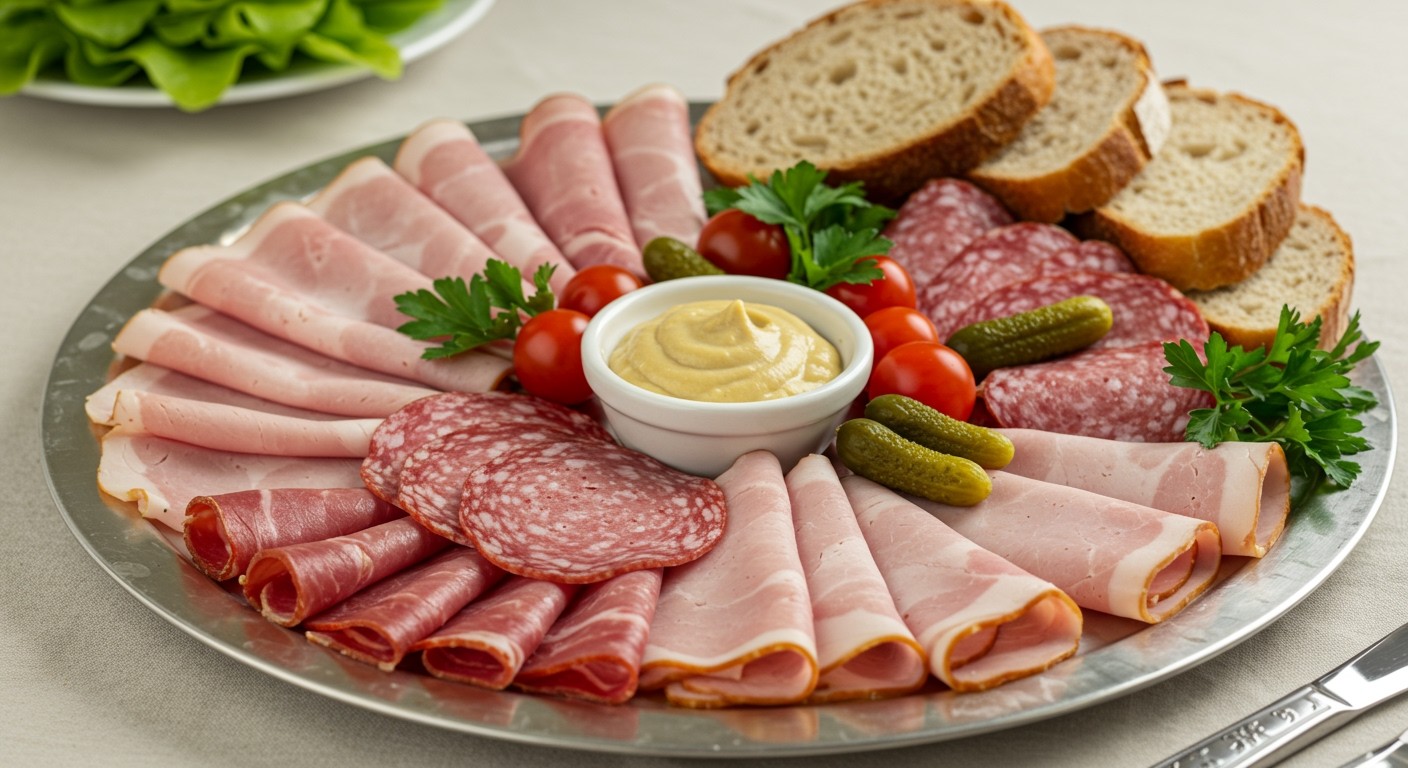 A házi felvágott fehérjékben és vitaminokban gazdag.