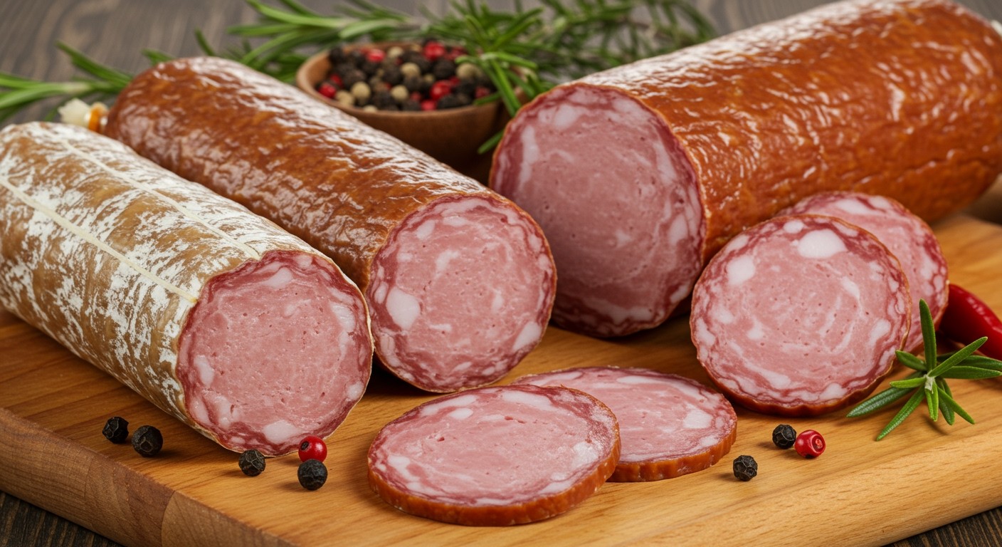 A természetes belek íze autentikusabbá teszi a felvágottat.