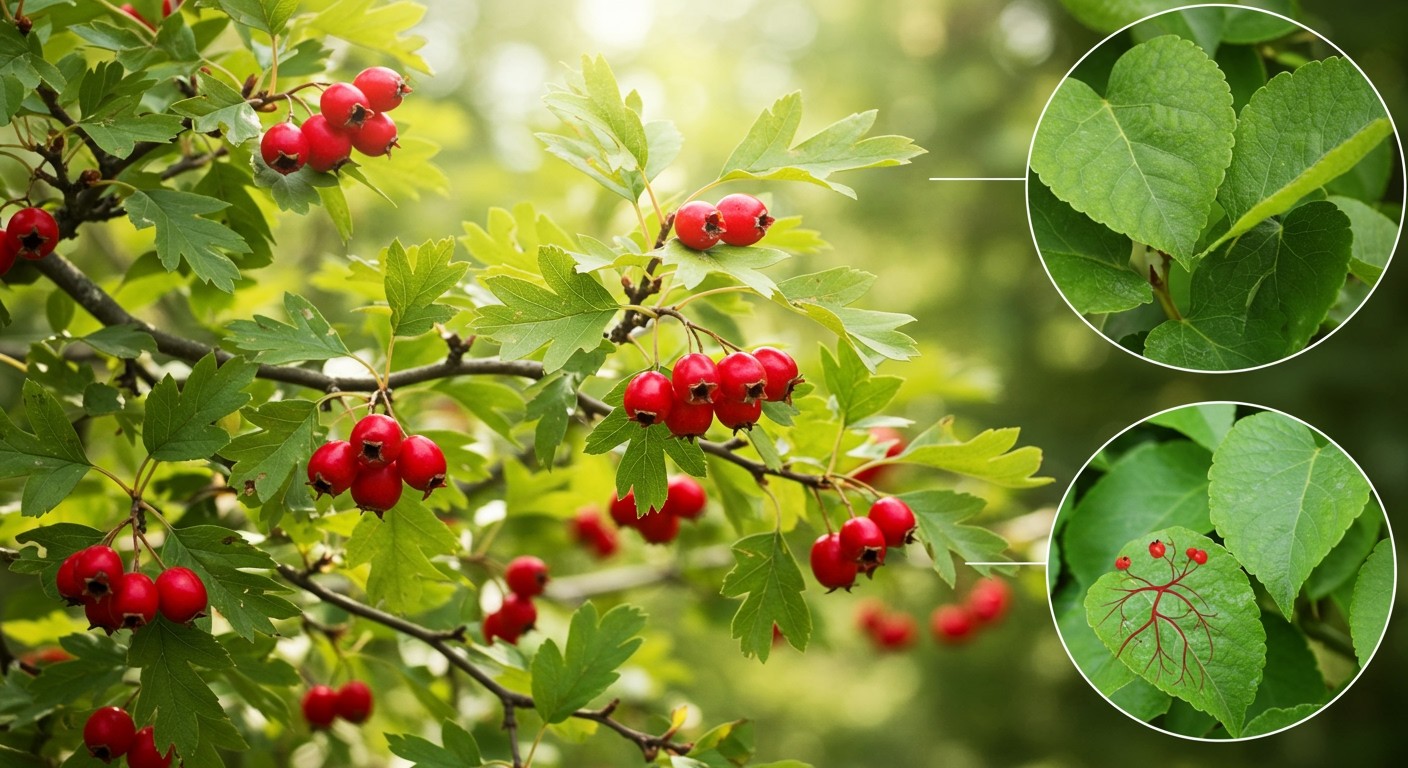A galagonya erősíti a szív egészségét antioxidánsaival.