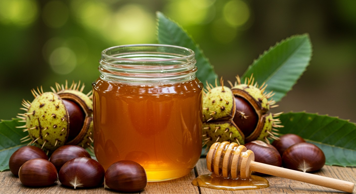 A gesztenyeméz gazdag antioxidánsokban és ásványi anyagokban.