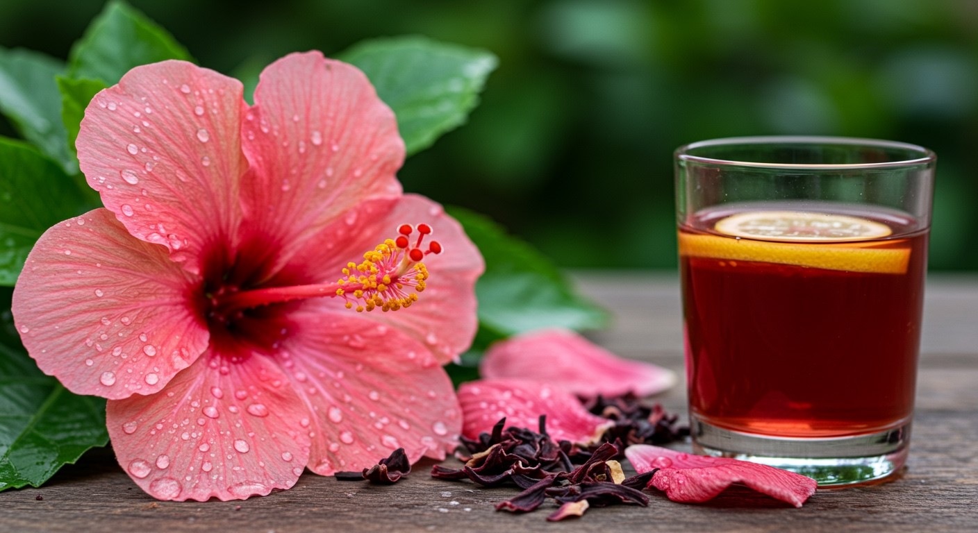 A hibiszkusz segíthet csökkenteni a koleszterinszintet.
