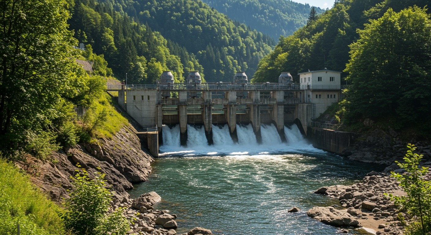 A kisvízerőművek segítenek a fenntartható energia előállításában.