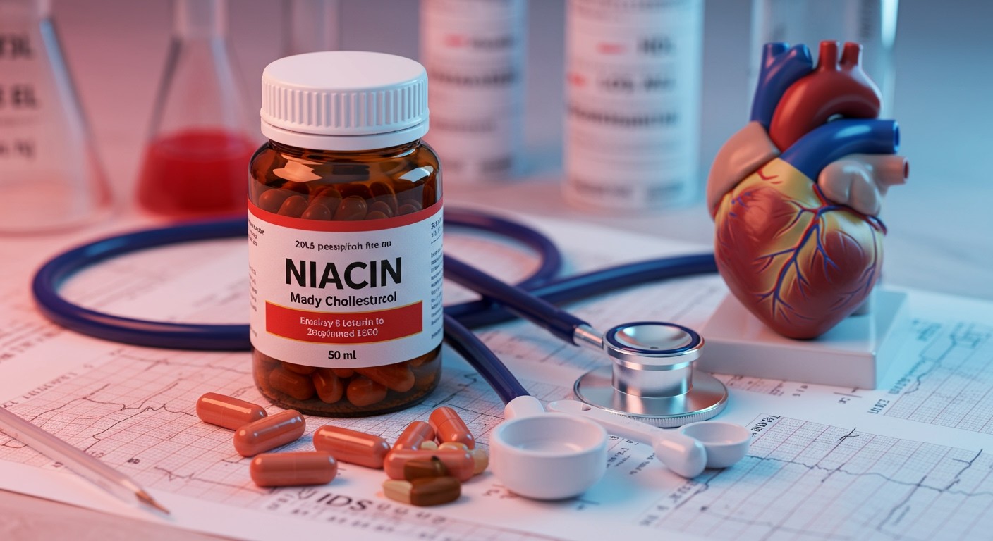 A niacin növeli a HDL-t, de mellékhatásai lehetnek.