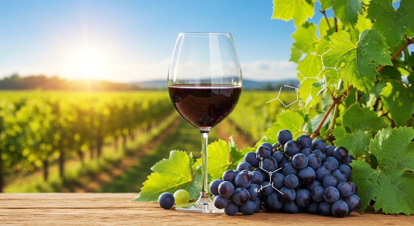 A resveratrol antioxidáns hatásai védik a szívet.