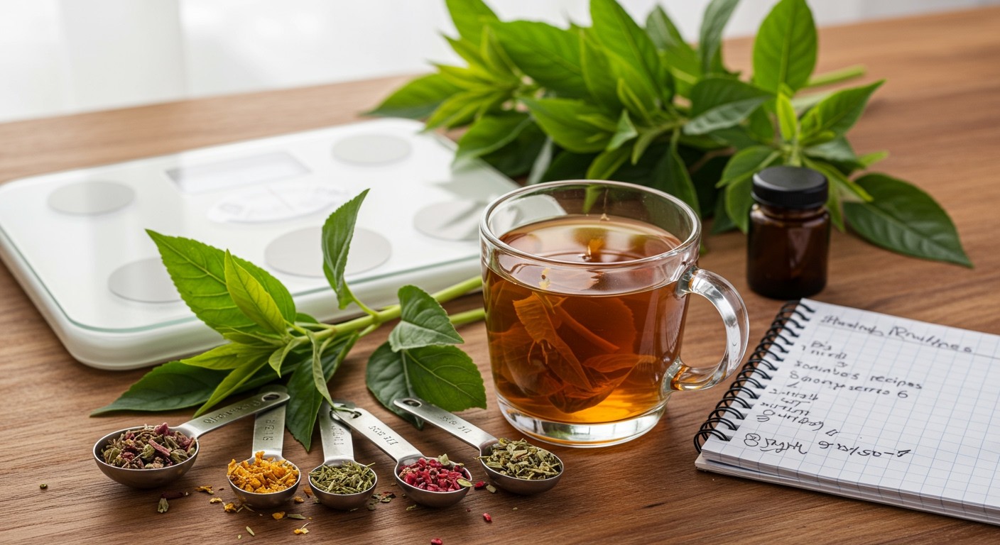 A porcsinfű tea segíthet a testsúly csökkentésében!