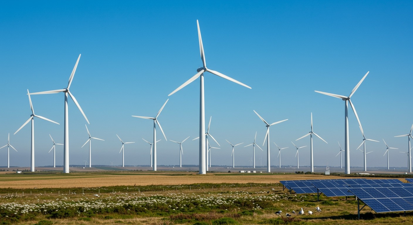 A szélerőművek globális energiatermelés ötödét biztosítják.