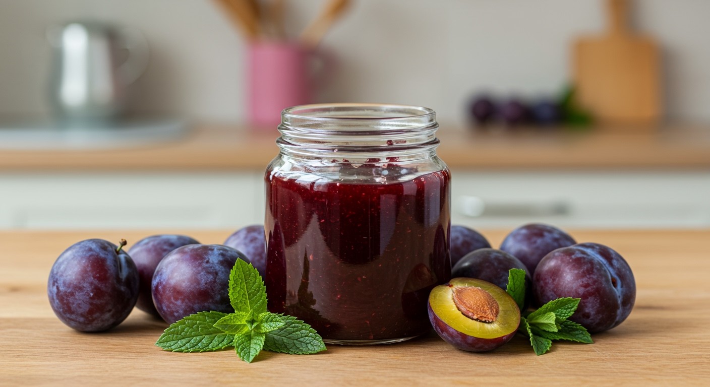A szilvabefőtt gazdag antioxidánsokban, javítja a hangulatot.