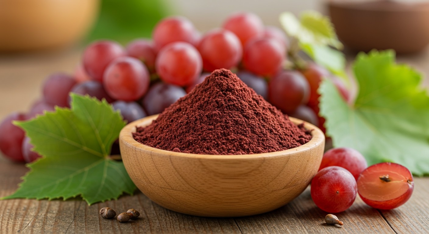 A szőlőmag őrlemény antioxidánsai erősítik az immunrendszert.