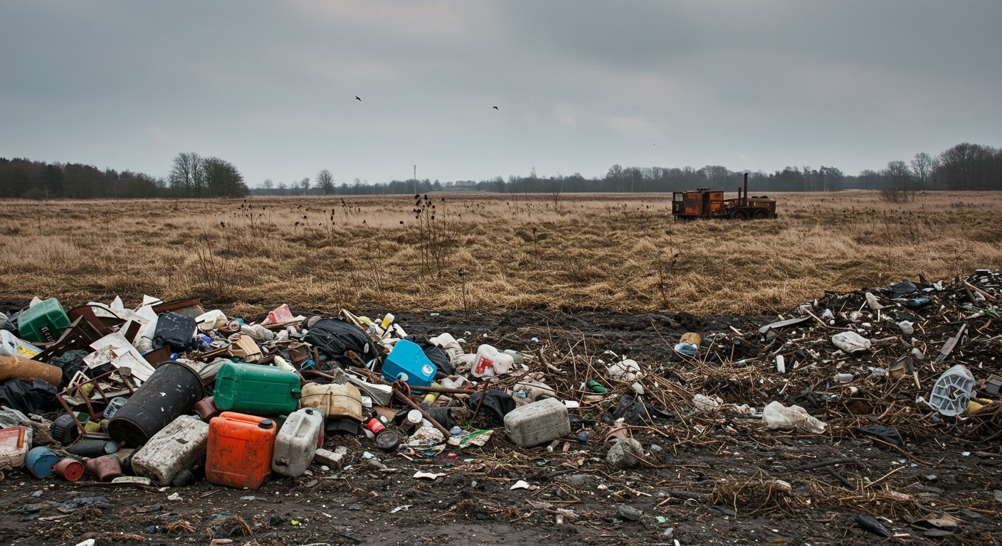 A nehézfémek és vegyszerek súlyosan károsítják a talajt.