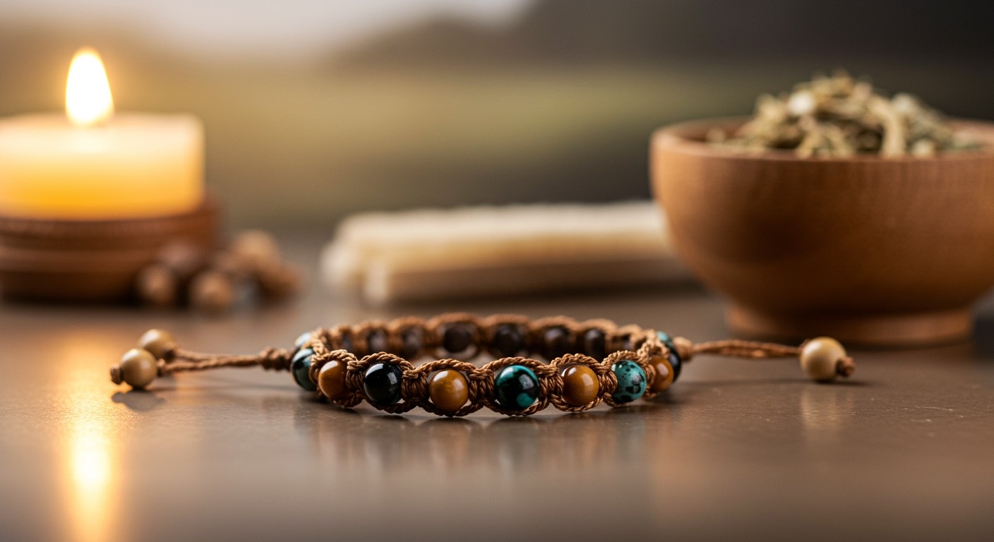 A karkötő tisztítása erősíti a spirituális energiát.