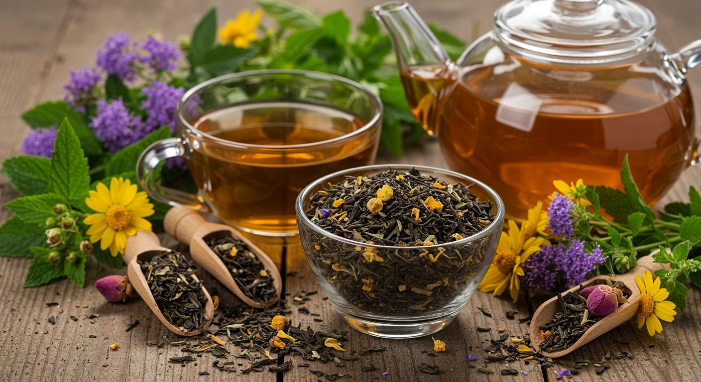 A vadárvacska tea flavonoidjai fokozzák a gyulladáscsökkentést.