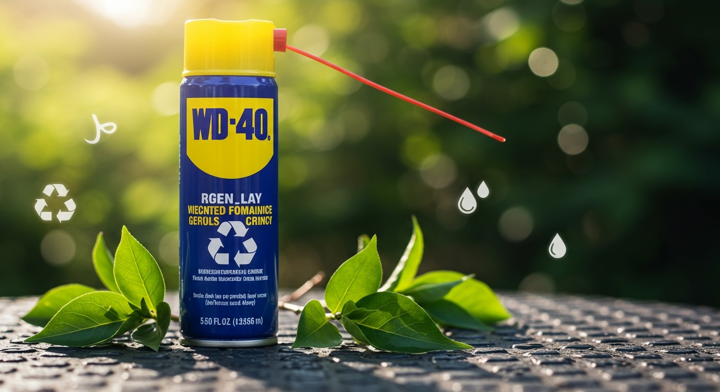 A WD-40 hosszan tartó hatása környezeti aggályokat vet fel.
