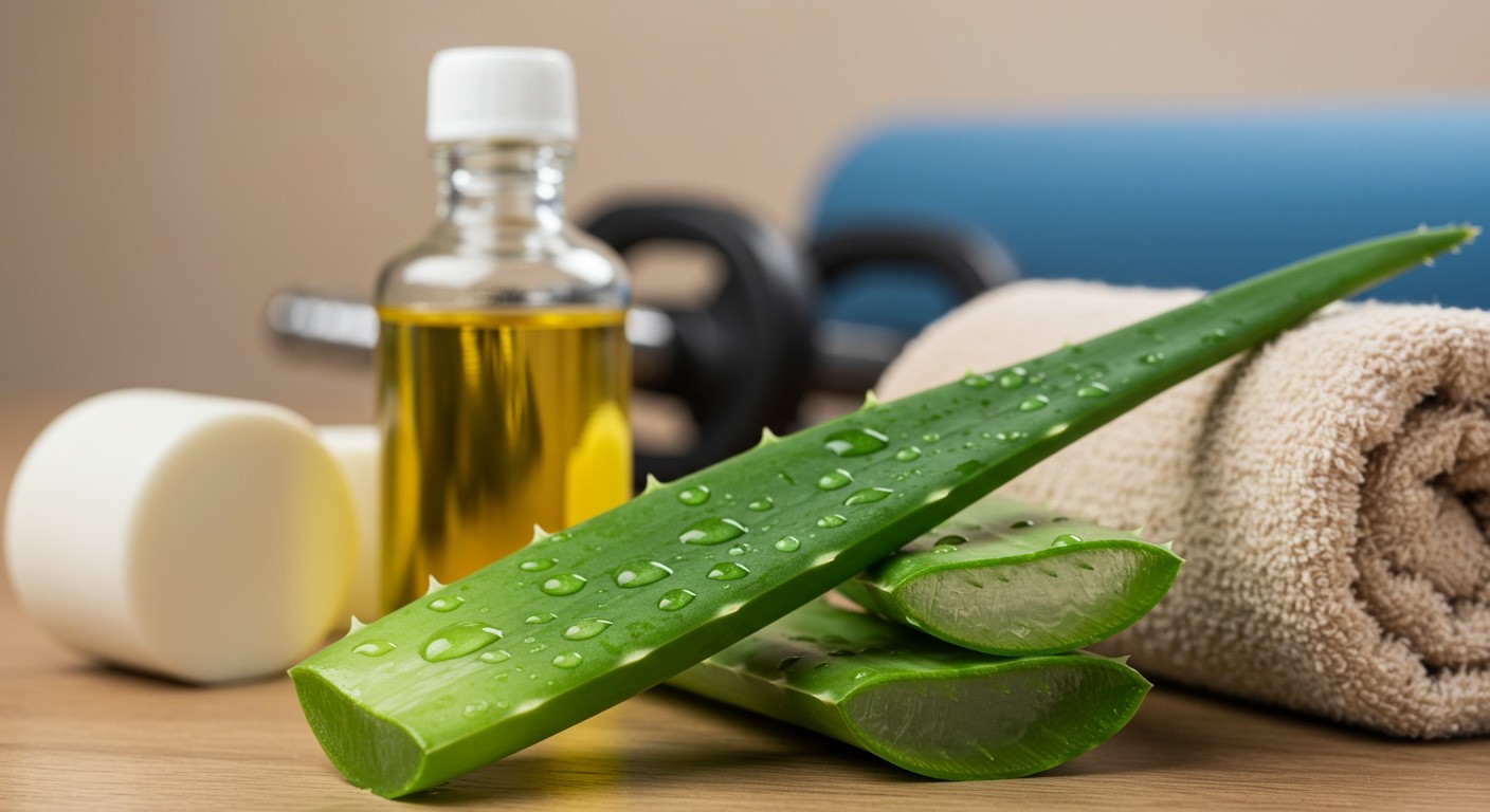 Az Aloe Vera gyorsítja az izomregenerációt sportolás után.