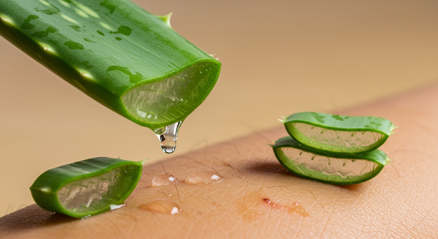 Az Aloe Vera enyhíti a rovarcsípések okozta viszketést.