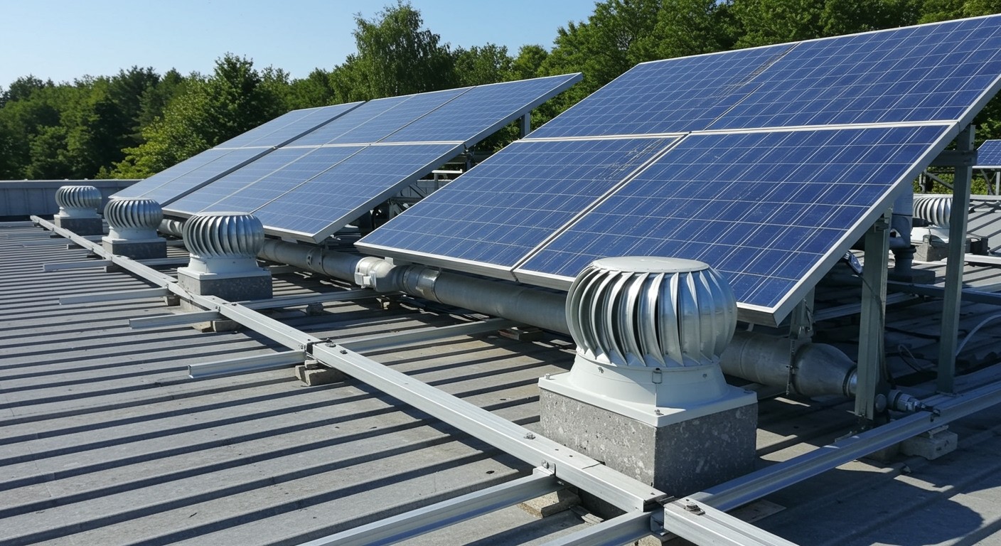 A napkollektoros rendszerek automatikus légtelenítői hatékonyabb energiafelhasználást biztosítanak.