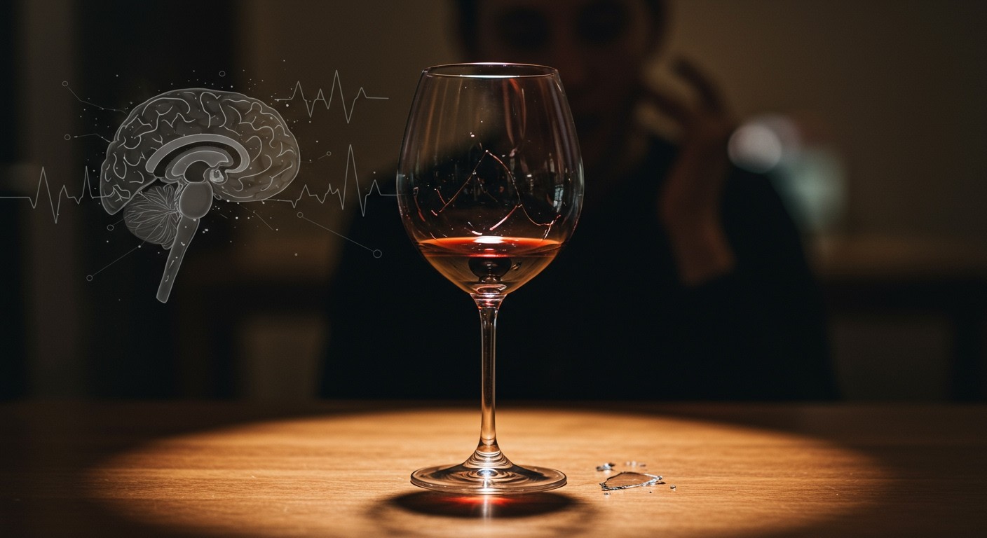 Az alkoholfogyasztás növeli a demencia kockázatát.