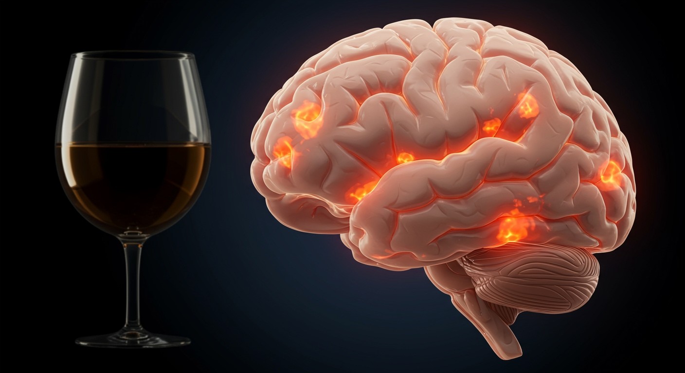 Az alkohol fokozza az agyi gyulladást és neuroinflammációt.