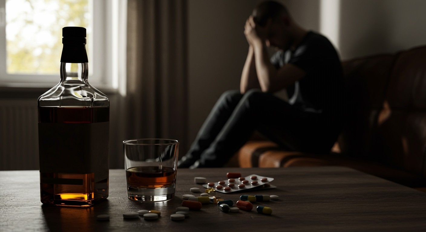 Az alkoholizmus súlyosan rontja a mentális egészséget.