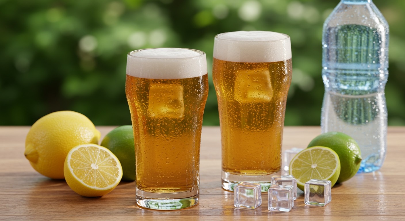 Az alkoholmentes sör hidratálás szempontjából kedvezőbb választás.