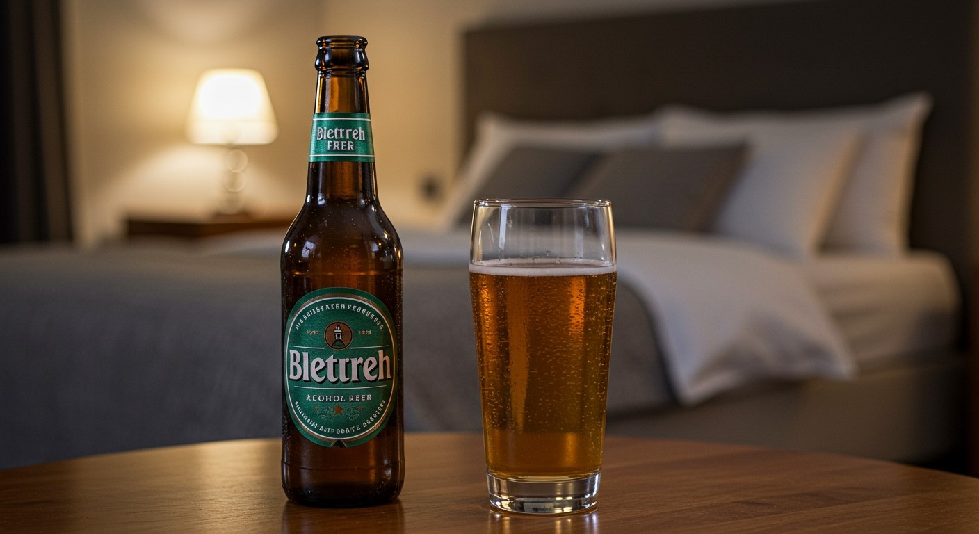 Az alkoholmentes sör segíthet a pihentetőbb alvásban.