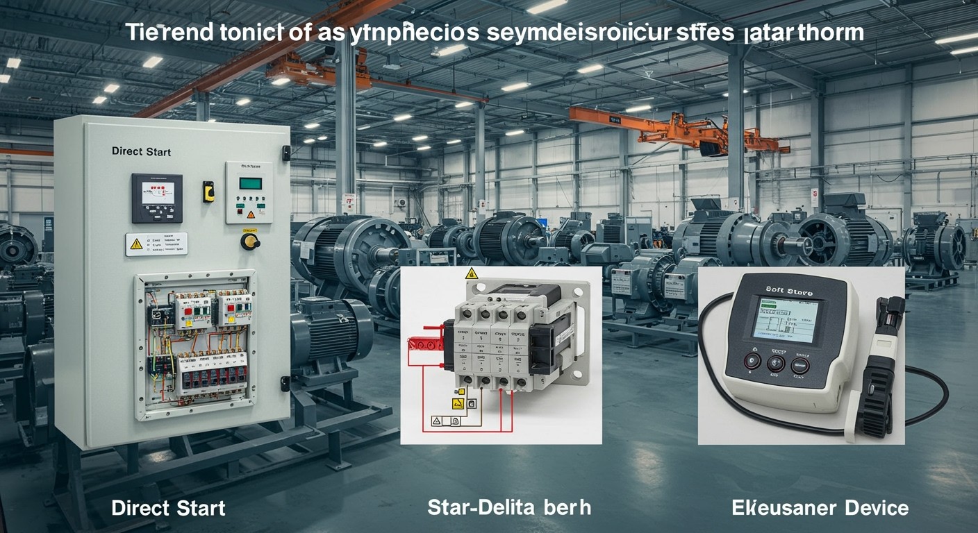 A lágyindítók csökkentik az indítási áramot és mechanikai terhelést.