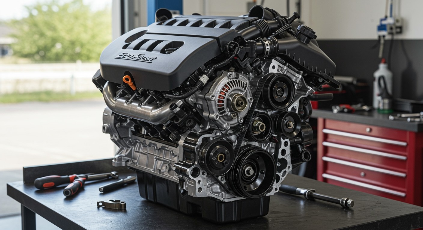 Az EcoBoost motorok hűtőfolyadék szivárgásra hajlamosak.