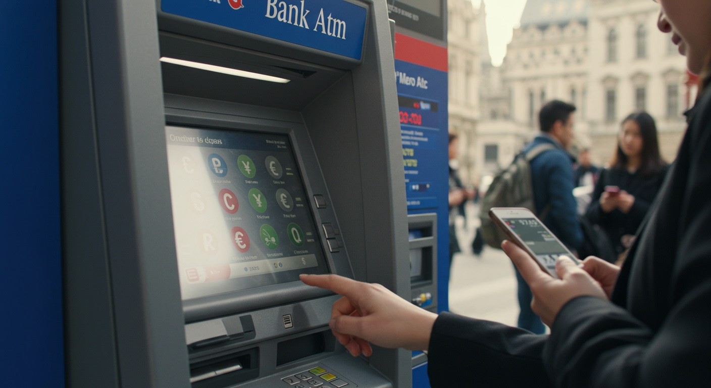 Minden bankautomata eltérő díjakat és árfolyamokat kínál.